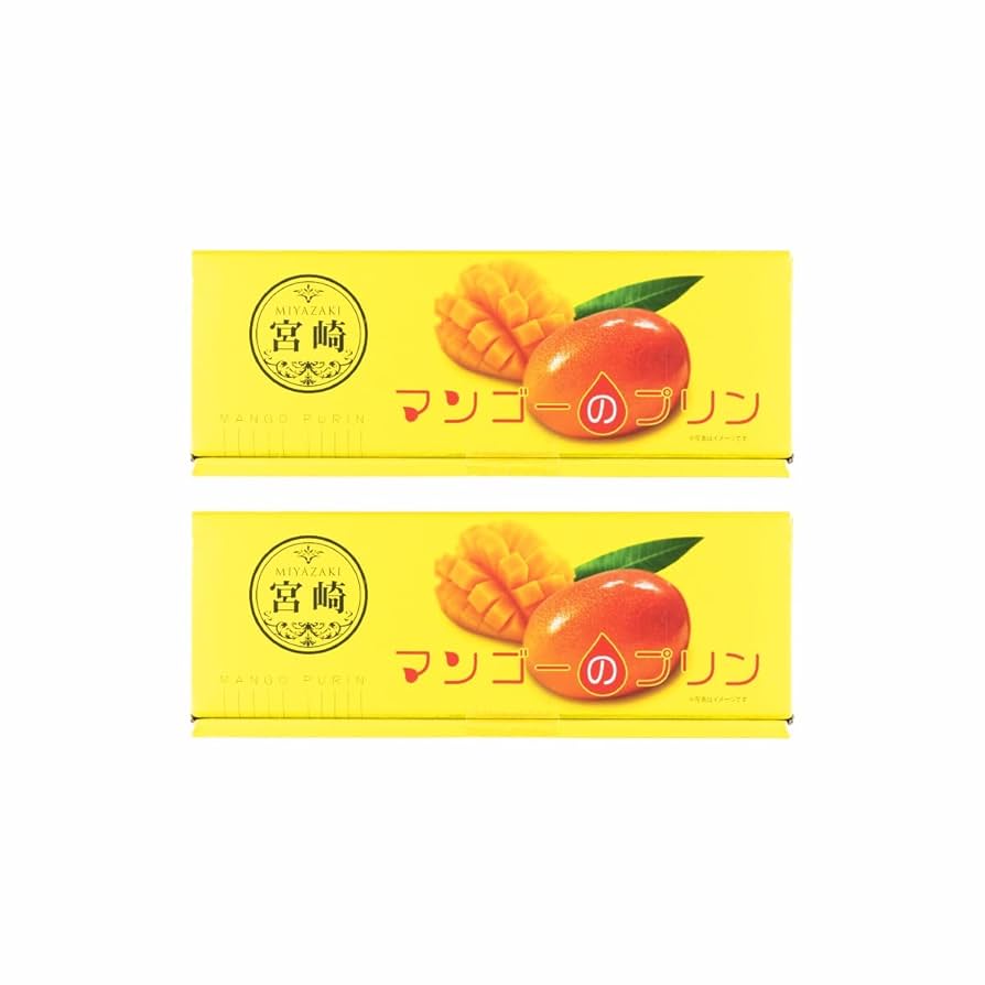 Amazon.co.jp: ユタカ商会 宮崎マンゴープリン 3個入(102g×3